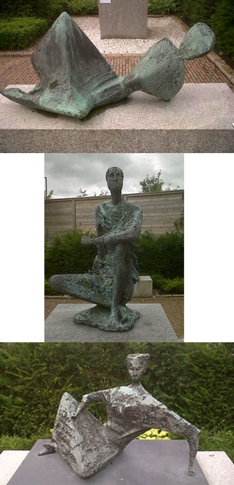 Sculpture at the FE McWilliam gallery, Northern Ireland